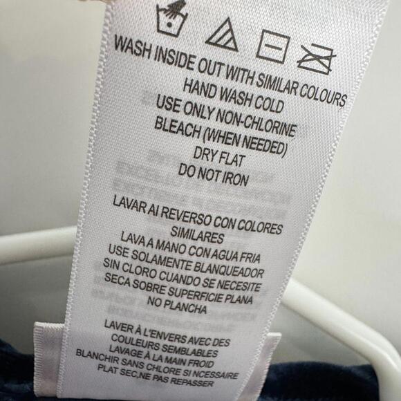 Blueberi Boulevard Toddler Girl’s Size 2T Navy Blue Silver Metallic Party Dress - Picture 4 of 8